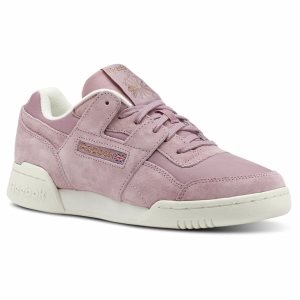 Reebok Workout Lo Plus Turnschuhe Damen - Rosa Gold - DE 048-EZV